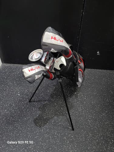 Used Tour Edge HL J Jr Package Set RH Black 7 Piece 11849-S000043464