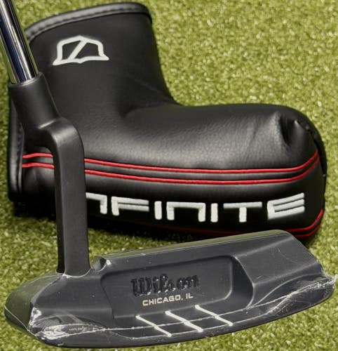 Wilson Infinte Windy City Blade Putter Right Hand 35" Inch w/ Headcover RH NEW