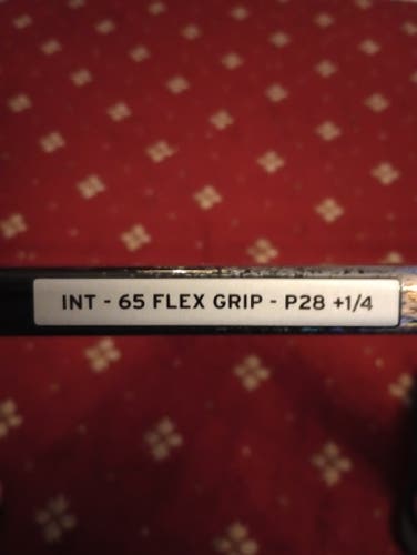 Intermediate CCM Ribcor Trigger 10 Pro Left Hand Hockey Stick P28+1/4 65 Flex (New)