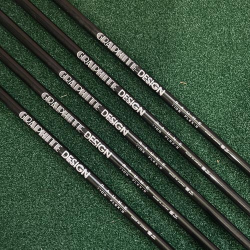 Graphite Design Raune i105 S Flex Iron Shafts Pulled (5) Parallel 6-Wedge