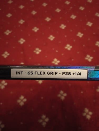 Intermediate CCM Ribcor Trigger 10 Pro Left Hand Hockey Stick P28+1/4 65 Flex (New)