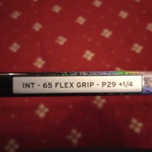Intermediate CCM Ribcor Trigger 10 Pro Left Hand Hockey Stick P29+1/4 65 Flex (New)