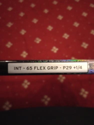 Intermediate CCM Ribcor Trigger 10 Pro Left Hand Hockey Stick P29+1/4 65 Flex (New)