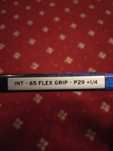 Intermediate CCM Ribcor Trigger 10 Pro Left Hand Hockey Stick P29+1/4 65 Flex (New)