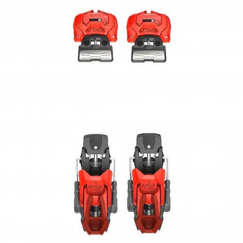 Head ATTACK 14 GW Brake 110 Ski Binding - Red