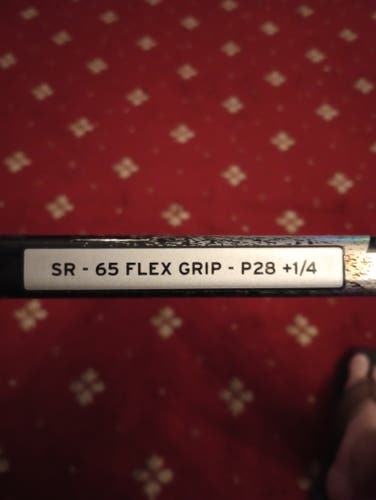 Senior CCM Ribcor Trigger 10 Pro Left Hand Hockey Stick P28+1/4 65 Flex (New)