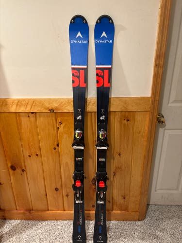 Dynastar Speed Omeglass WC SL 150 cm Skis With Bindings (Used)