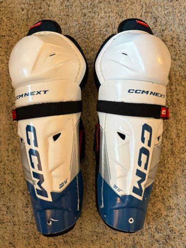 Junior CCM Next Shin Pads 11" (Used)