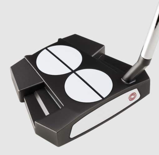 Odyssey 2 Ball Eleven Tour Lined S Putter 34" (Mallet, Short Slant) 2022 NEW