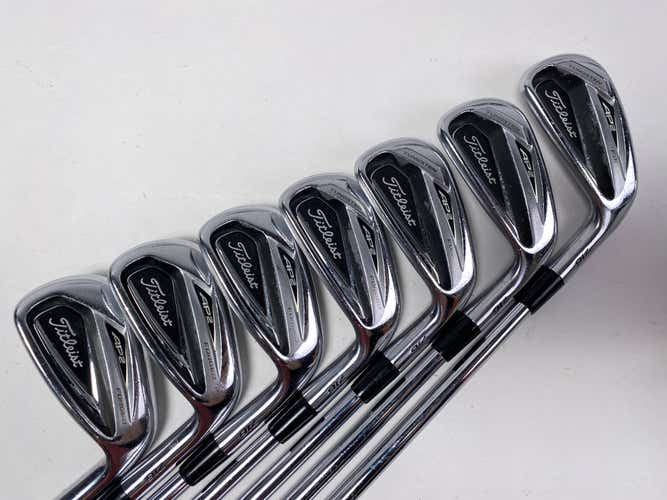 Titleist 716 AP2 Iron Set 4-PW KBS Tour 90 Stiff Steel Mens RH