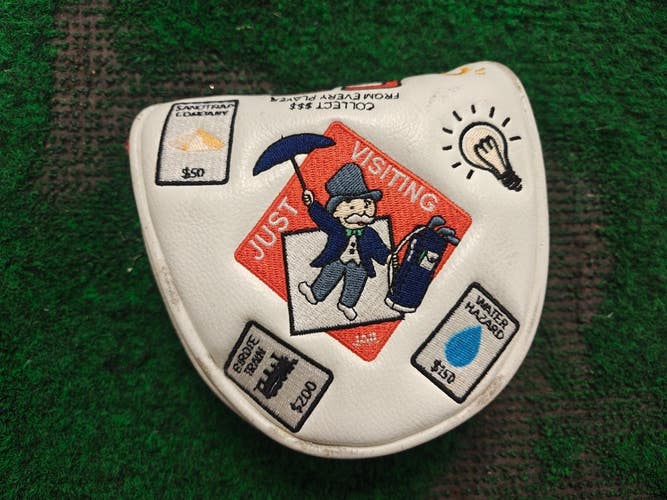 Monopoly Go Mallet Putter Magnetic Headcover