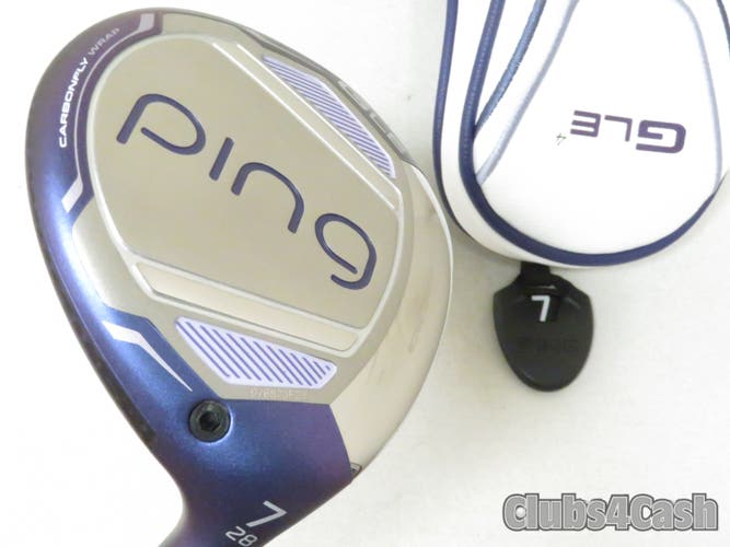PING Womens G Le4 Fairway 28  7 Wood Alta LE Lite Flex +Cover LADIES  MINT