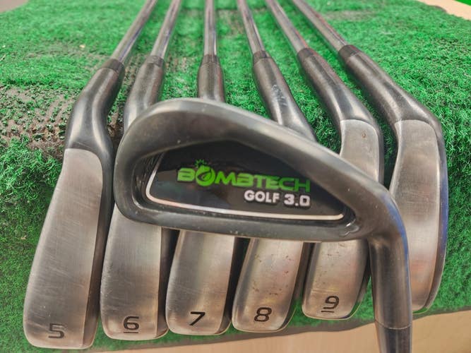 Bombtech Golf 3.0 Iron Set 4-PW Steel Shaft Regular Flex