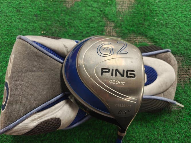 Ping G2 460CC Stiff Flex Driver 8.5 Degree Prolaunch Blue 65S w Headcover