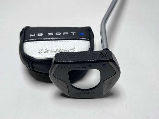 Cleveland HB Soft 2 Black Retreve Putter 34" Mens RH HC NEW