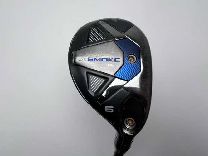 Callaway Paradym Ai Smoke HL 6 Hybrid 27* Vanquish 5 R2 Senior Graphite Mens RH