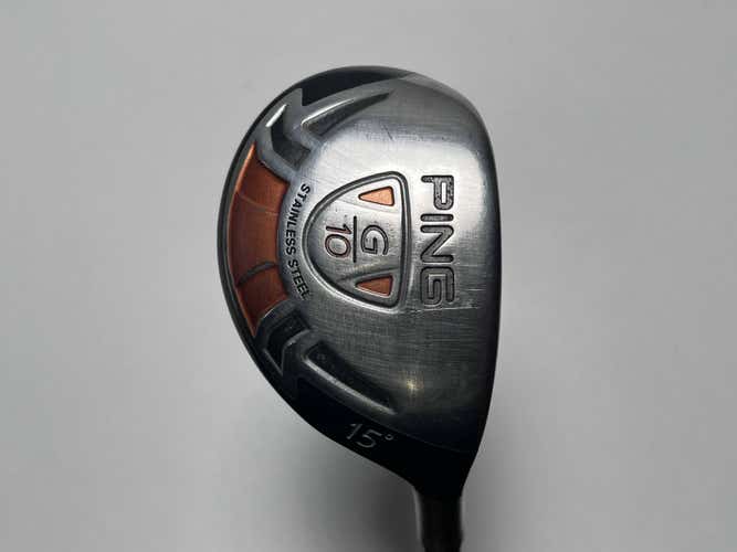 Ping G10 3 Fairway Wood 15* TFC 129 F 68g Stiff Graphite Mens RH