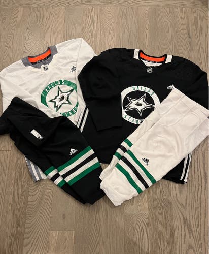 Adidas Pro Stock Dallas Stars Jersey Set