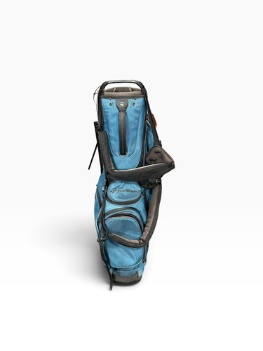 Used Taylormade FLEXTECH Mens Stand Bag Navy Blue 11375-S000381496