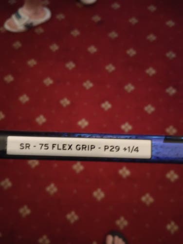 Senior CCM Ribcor Trigger 10 Pro Left Hand Hockey Stick P29+1/4 75 Flex (New)
