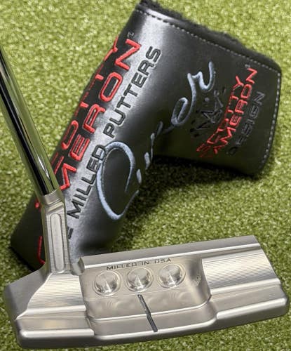 Scotty Cameron Super Select Newport 2.5 Plus Blade Putter 34" w/ Headcover MINT!