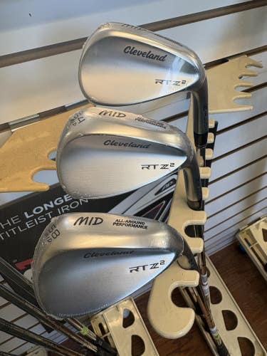 New 2026 Cleveland RTZ2 50 , 54 , 58 Mid Wedge Set 10 Bounce Tour Issue Spinner