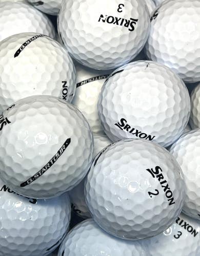 12 Premium AAA White Srixon Q-Star Used Golf Balls