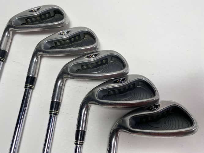 LEFTY TaylorMade R7 XD Iron Set 6-PW T-Step Ultralite Regular Steel Mens LH