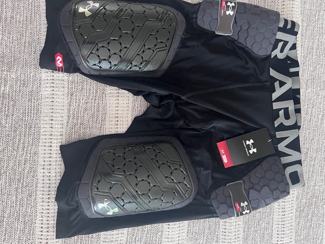 (New) XL Adult Under Armour Football Girdle BLACK