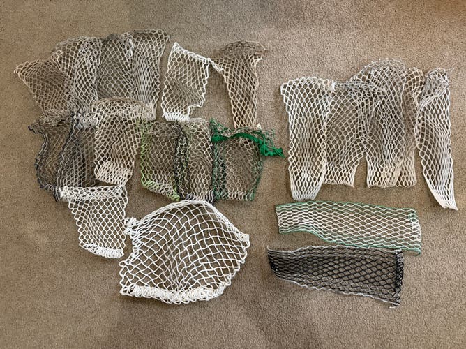 Lacrosse bundle! 21 piece mesh bundle! Hero 4.0, 4S, 4X, Hero 3.0, Impact Mesh and more!