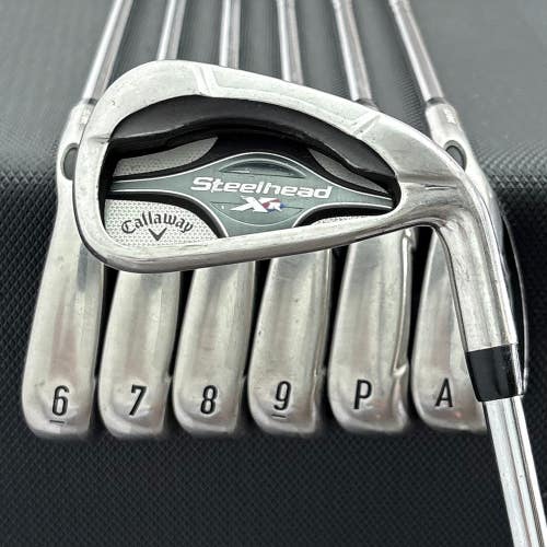 CALLAWAY STEELHEAD XR IRON SET 5-A +1"