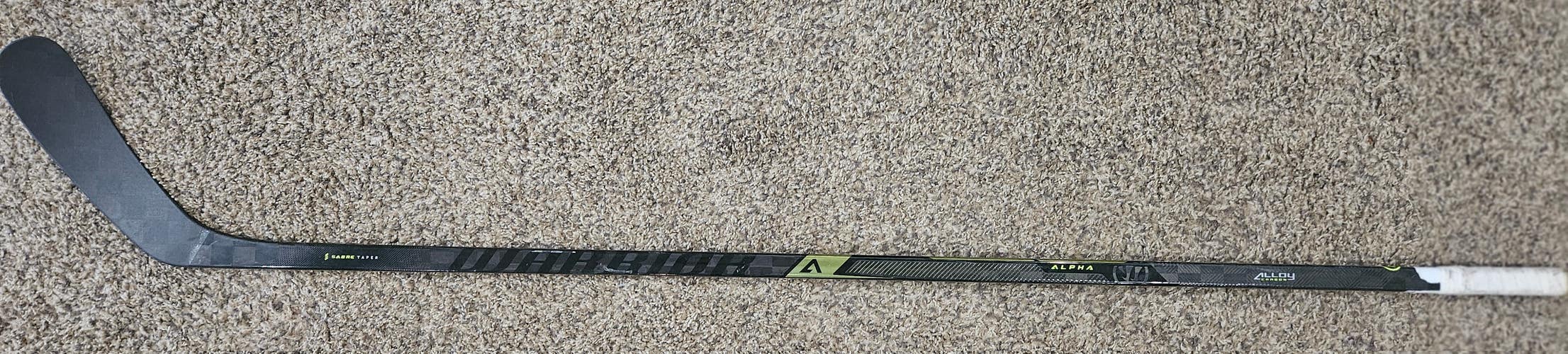 Intermediate Warrior Alpha LX3 Pro Right Handed Hockey Stick W03 55 Flex (Used)
