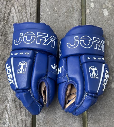 Vintage JOFA 12” Hockey Gloves