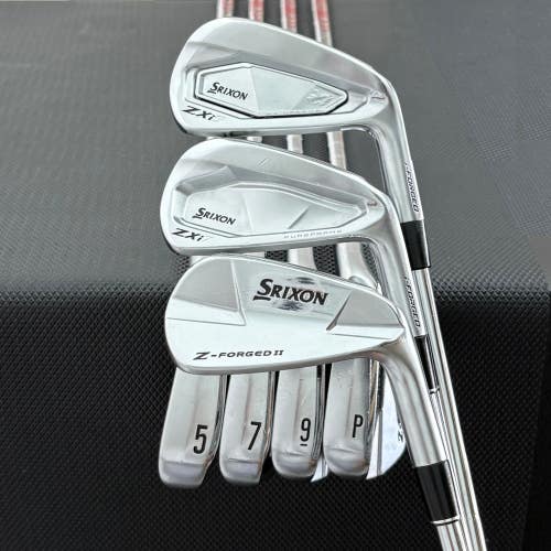 SRIXON ZXI5/ZXI7/Z-FORGED II COMBO IRON SET 4-P