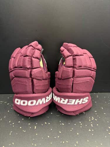 Brand-New Sherwood Photon 1 NHL Pro Stock Gloves - Anaheim Ducks RR '22 (SHER-PH1NHL)(ANARR22)