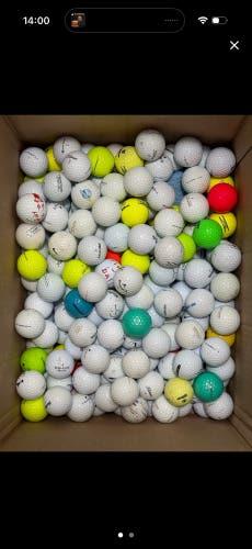 213 Golf Balls - Various Brands/Models