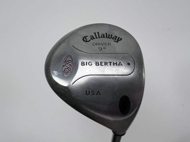 Callaway S2H2 Driver 9* RCH 90 Firm Graphite Mens RH