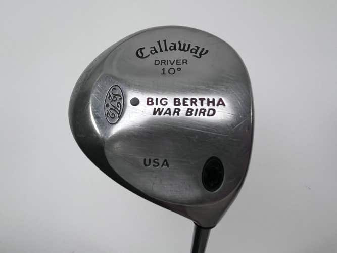 Callaway Big Bertha Warbird Driver 10* RCH 90 90g Firm Graphite Mens RH