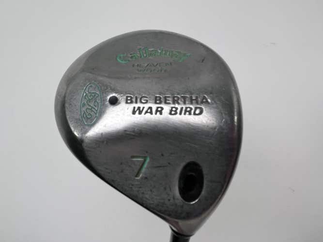 Callaway Big Bertha Warbird 7 Fairway Heaven Wood 21* Rapport Synsor Ladies RH