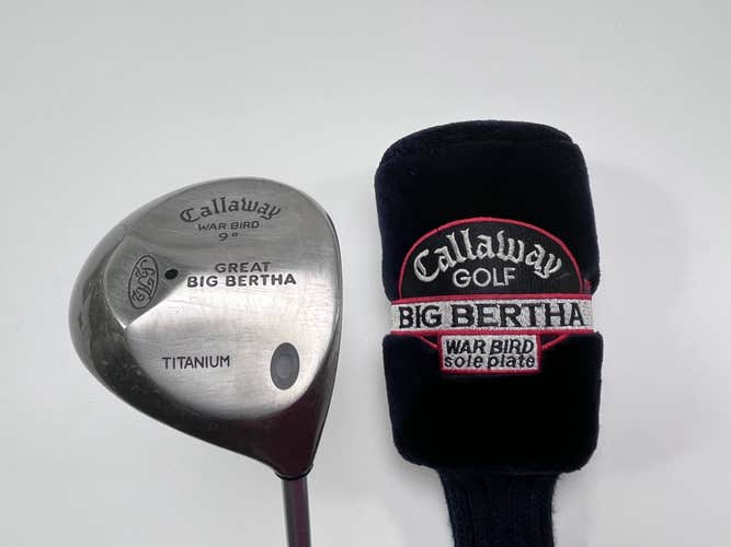 Callaway Big Bertha Warbird Driver 9* BB UL Regular Graphite Mens RH HC