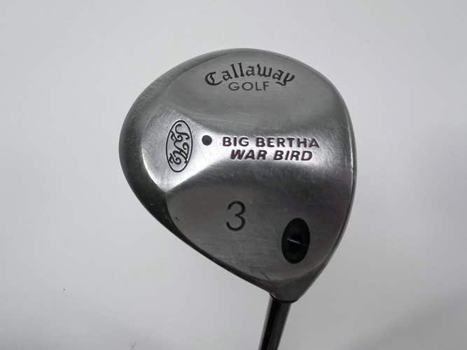 Callaway Big Bertha Warbird 3 Fairway Wood 15* RCH 96 Firm Graphite Mens RH