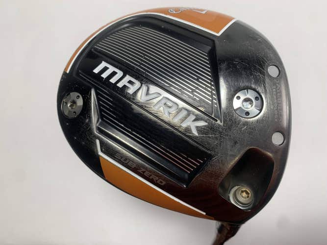 Callaway Mavrik Sub Zero Driver 9* Project X Even Flow Riptide 6.0 60g Stiff RH