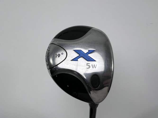 Callaway X 5 Fairway Wood 19* Fujikura 65g Stiff Graphite Mens RH