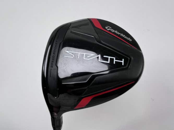 LEFTY TaylorMade Stealth 3 Fairway Wood 15* Fujikura Ventus Red 5R Regular LH
