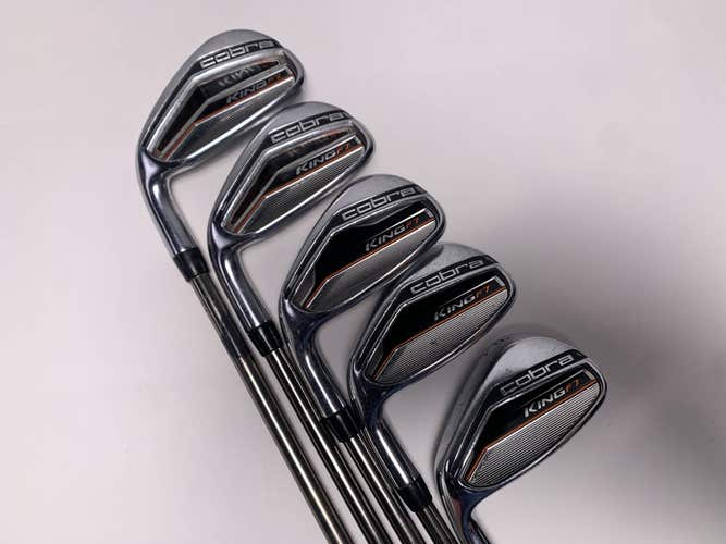 LEFTY Cobra KING F7 Iron Set 6-PW UST Mamiya Recoil ES 460 F4 Stiff LH