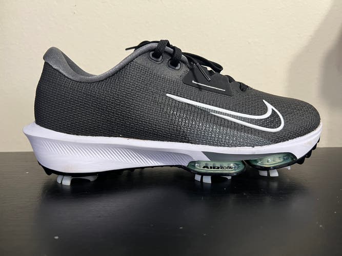 Nike Infinity Tour 2 Golf Shoes Men's Size 8 WIDE Black / White FD0218-002