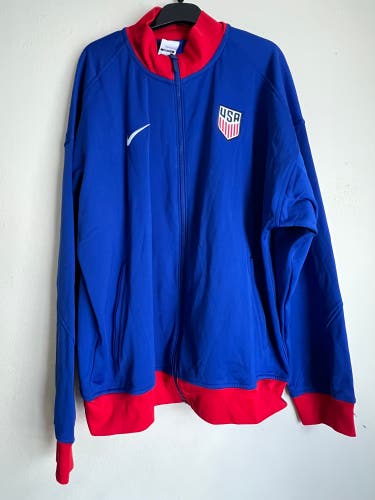 Nike USA Soccer Strike USMNT Dri-Fit Jacket Men's Size Large FN6493-417