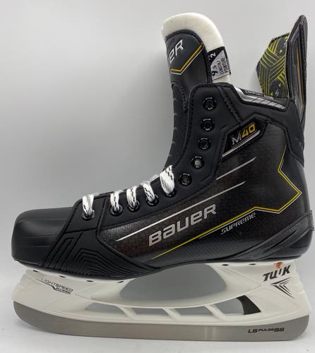 NEW Bauer Supreme M40 Skates Size 9.5 Fit 2