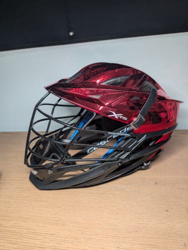 Chrome Red Cascade XRS Helmet (Used)