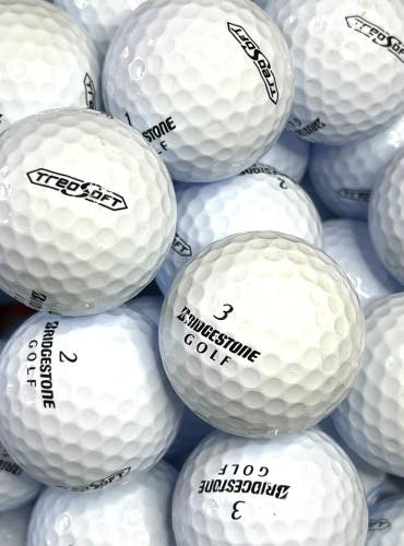 4 Dozen Near Mint AAAA Bridgestone Treosoft Used Golf Balls